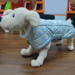 Dog Cat Coat Jacket Fashion Casual Winter Reflective Waterproof Breathable Soft Washable Casual Daily Dog Clothing for Bichon Frise Pomeranian Baby Pet Papillon Small