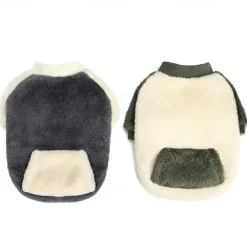 Dog Cat Coat Jacket Fashion Casual Winter Warm Breathable Soft Washable Comfortable Casual Daily Dog Clothing for Bichon Frise Pomeranian Baby Pet Papillon Small