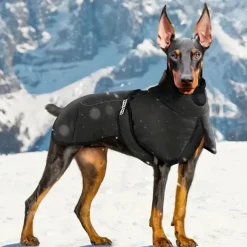 Dog Cat Coat Jacket Fashion Party Winter Reflective Waterproof Warm Breathable Soft Christmas Halloween Outdoor Casual Daily Dog Clothing for Bichon Frise Pomeranian Baby Pet Papillon Small