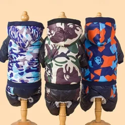 Dog Cat Coat Jacket Fashion Casual Winter Waterproof Breathable Soft Washable Comfortable Casual Daily Dog Clothing for Bichon Frise Pomeranian Baby Pet Papillon Small