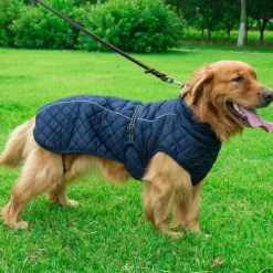 Dog Cat Coat Jacket Fashion Casual Winter Reflective Warm Breathable Soft Washable Outdoor Casual Daily Dog Clothing for Corgi Dachshund Pomeranian Baby Pet Papillon