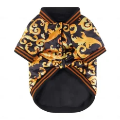 Dog Cat Coat Jacket Fashion Cute Winter Warm Breathable Soft Washable Comfortable Outdoor Casual Daily Dog Clothing for Bichon Frise Pomeranian Baby Pet Papillon Small