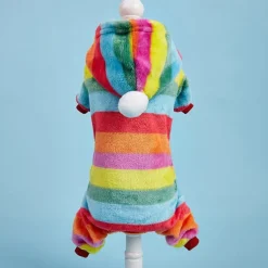 Dog Cat Coat Jacket Fashion Cute Winter Warm Soft Washable Comfortable Outdoor Sports Dog Clothing for Bichon Frise Poodle Pomeranian Baby Pet Papillon