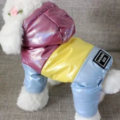 Dog Cat Coat Jacket Fashion Casual Winter Waterproof Breathable Soft Washable Comfortable Casual Daily Dog Clothing for Bichon Frise Pomeranian Baby Pet Papillon Small