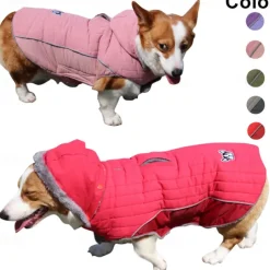 Dog Cat Coat Jacket Fashion Cute Winter Warm Breathable Soft Washable Comfortable Outdoor Casual Daily Dog Clothing for Bichon Frise Pomeranian Baby Pet Papillon Small