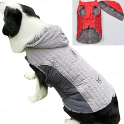 Dog Cat Coat Jacket Fashion Cute Winter Warm Breathable Soft Washable Comfortable Outdoor Casual Daily Dog Clothing for Bichon Frise Pomeranian Baby Pet Papillon Small