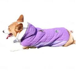 Dog Cat Coat Jacket Fashion Cute Winter Warm Breathable Soft Washable Comfortable Outdoor Casual Daily Dog Clothing for Bichon Frise Pomeranian Baby Pet Papillon Small