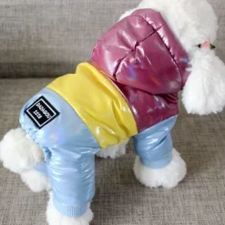 Dog Cat Coat Jacket Fashion Cute Winter Breathable Soft Washable Comfortable Outdoor Casual Daily Dog Clothing for Bichon Frise Pomeranian Baby Pet Papillon Small