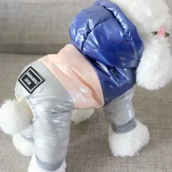 Dog Cat Coat Jacket Fashion Cute Winter Breathable Soft Washable Comfortable Outdoor Casual Daily Dog Clothing for Bichon Frise Pomeranian Baby Pet Papillon Small