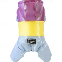 Dog Cat Coat Jacket Fashion Cute Winter Breathable Soft Washable Comfortable Outdoor Casual Daily Dog Clothing for Bichon Frise Pomeranian Baby Pet Papillon Small