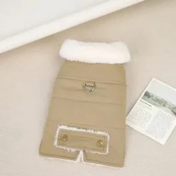 Dog Cat Coat Jacket Simple Style Winter Breathable Soft Washable Comfortable Thick Dailywear Casual Daily Weekend Walking Dog Clothing for Cat Dog Husky Labrador Alaskan Malamute