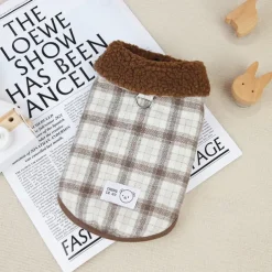 Dog Cat Coat Jacket Spots & Checks Leisure Winter Breathable Soft Washable Comfortable Thick Dailywear Bed Casual Daily Weekend Walking Dog Clothing for Cat Dog Husky Labrador Alaskan Malamute