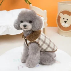 Dog Cat Coat Jacket Spots & Checks Leisure Winter Breathable Soft Washable Comfortable Thick Dailywear Bed Casual Daily Weekend Walking Dog Clothing for Cat Dog Husky Labrador Alaskan Malamute