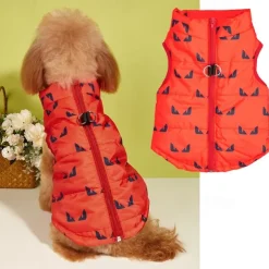 Dog Cat Coat Jacket Vest Fashion Party Winter Waterproof Warm Breathable Soft Washable Party Halloween Casual Daily Dog Clothing for Bichon Frise Pomeranian Baby Pet Papillon Small