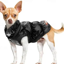 Dog Cat Coat Jacket Vest Fashion Party Winter Warm Breathable Soft Washable Comfortable Christmas Halloween Outdoor Casual Daily Dog Clothing for Bichon Frise Pomeranian Baby Pet Papillon Small