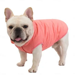 Dog Cat Coat Jacket Vest Fashion Party Winter Breathable Soft Washable Comfortable Christmas Halloween Outdoor Casual Daily Dog Clothing for Bichon Frise Pomeranian Baby Pet Papillon Small