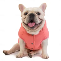 Dog Cat Coat Jacket Vest Fashion Party Winter Breathable Soft Washable Comfortable Christmas Halloween Outdoor Casual Daily Dog Clothing for Bichon Frise Pomeranian Baby Pet Papillon Small