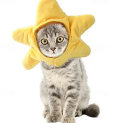 Dog Cat Dog Bandana & Dog Hat Party Funny Winter Breathable Soft Washable Comfortable Party Halloween Casual Daily Festival Dog Clothing for Bichon Frise Pomeranian Baby Pet Papillon Small