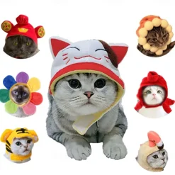 Dog Cat Dog Bandana & Dog Hat Party Funny Winter Breathable Soft Washable Comfortable Party Halloween Casual Daily Festival Dog Clothing for Bichon Frise Pomeranian Baby Pet Papillon Small