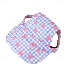 Dog Cat Dog Bandana & Dog Hat Fashion Casual Winter Adjustable Breathable Soft Washable Comfortable Outdoor Casual Daily Dog Clothing for Bichon Frise Pomeranian Baby Pet Papillon Small