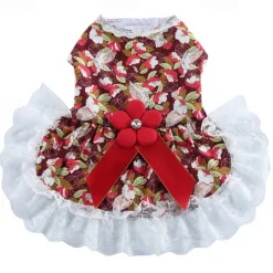 Dog Cat Dress Fashion Cute Soft Washable Comfortable Outdoor Casual Daily Dog Clothing