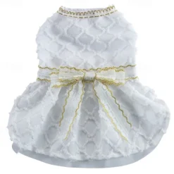 Dog Cat Dress Fashion Cute Soft Washable Comfortable Outdoor Casual Daily Dog Clothing