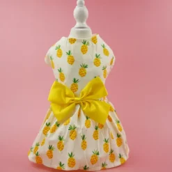 Dog Cat Dress Fashion Cute Waterproof Breathable Soft Washable Comfortable Outdoor Casual Daily Dog Clothing for Bichon Frise Pomeranian Baby Pet Papillon Small