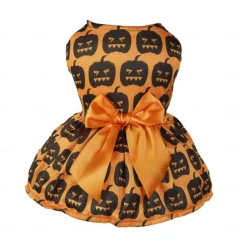 Dog Cat Dress Fashion Party Waterproof Breathable Soft Washable Comfortable Party Halloween Casual Daily Festival Dog Clothing for Bichon Frise Pomeranian Baby Pet Papillon Small