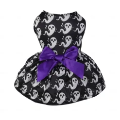 Dog Cat Dress Fashion Party Waterproof Breathable Soft Washable Comfortable Party Halloween Casual Daily Festival Dog Clothing for Bichon Frise Pomeranian Baby Pet Papillon Small