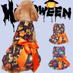 Dog Cat Dress Party Funny Winter Waterproof Breathable Soft Washable Comfortable Outdoor Halloween Casual Daily Dog Clothing for Bichon Frise Pomeranian Baby Pet Papillon Small