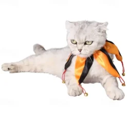 Dog Cat Halloween Costumes Cosplay Halloween Outfit Cosplay Funny Winter Soft Washable Comfortable Halloween Outdoor Halloween Casual Daily Dog Clothing for Bichon Frise Pomeranian Baby Pet Papillon