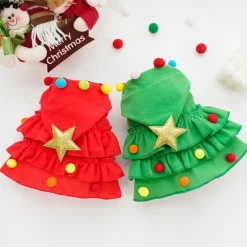 Dog Cat Hoodie Christmas Costume Christmas Outfit Fashion Cute Winter Soft Washable Comfortable Christmas Outdoor Casual Daily Dog Clothing for Bichon Frise Poodle Pomeranian Baby Pet Papillon