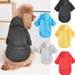 Dog Cat Hoodie Cute Casual Winter Warm Breathable Soft Washable Comfortable Outdoor Casual Daily Dog Clothing for Bichon Frise Pomeranian Baby Pet Papillon Small