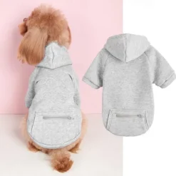 Dog Cat Hoodie Cute Casual Winter Warm Breathable Soft Washable Comfortable Outdoor Casual Daily Dog Clothing for Bichon Frise Pomeranian Baby Pet Papillon Small