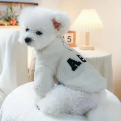 Dog Cat Hoodie Fashion Sports & Outdoors Winter Warm Breathable Soft Washable Comfortable Outdoor Casual Daily Dog Clothing for Bichon Frise Pomeranian Baby Pet Papillon Small
