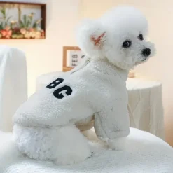 Dog Cat Hoodie Fashion Sports & Outdoors Winter Warm Breathable Soft Washable Comfortable Outdoor Casual Daily Dog Clothing for Bichon Frise Pomeranian Baby Pet Papillon Small