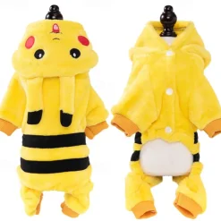 Dog Cat Jumpsuit Adorable Stylish Ordinary Casual Daily Winter Warm Soft Washable Comfortable Outdoor Casual Daily Walking Dog Clothing for Bichon Frise Pomeranian Baby Pet Papillon Small