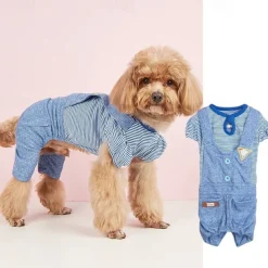 Dog Cat Jumpsuit Cute Casual Winter Breathable Soft Washable Comfortable Outdoor Casual Daily Dog Clothing for Bichon Frise Pomeranian Baby Pet Papillon Small