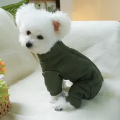 Dog Cat Jumpsuit Fashion Party Winter Warm Breathable Soft Washable Comfortable Christmas Halloween Outdoor Casual Daily Dog Clothing for Bichon Frise Pomeranian Baby Pet Papillon Small
