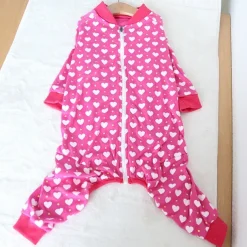 Dog Cat Jumpsuit Fashion Cute Winter Soft Washable Comfortable Indoor Casual Daily Dog Clothing for Husky Labrador Alaskan Malamute Golden Retriever Border Collie