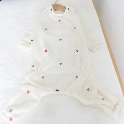 Dog Cat Jumpsuit Fashion Cute Winter Soft Washable Comfortable Indoor Casual Daily Dog Clothing for Husky Labrador Alaskan Malamute Golden Retriever Border Collie