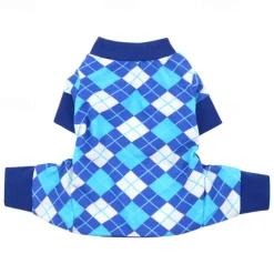 Dog Cat Jumpsuit Pajamas Classic Style Casual Winter Breathable Soft Washable Comfortable Casual Daily Dog Clothing for Bichon Frise Pomeranian Baby Pet Papillon Small