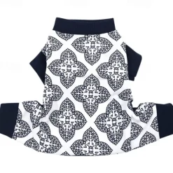 Dog Cat Jumpsuit Pajamas Classic Style Casual Winter Breathable Soft Washable Comfortable Casual Daily Dog Clothing for Bichon Frise Pomeranian Baby Pet Papillon Small