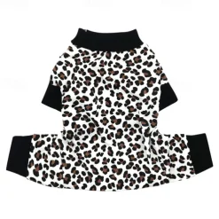 Dog Cat Jumpsuit Pajamas Classic Style Casual Winter Breathable Soft Washable Comfortable Casual Daily Dog Clothing for Bichon Frise Pomeranian Baby Pet Papillon Small