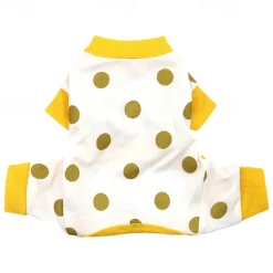 Dog Cat Jumpsuit Pajamas Classic Style Casual Winter Breathable Soft Washable Comfortable Casual Daily Dog Clothing for Bichon Frise Pomeranian Baby Pet Papillon Small