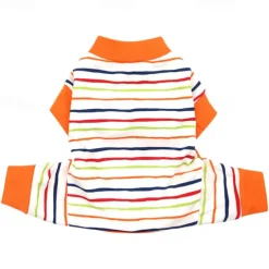 Dog Cat Jumpsuit Pajamas Classic Style Casual Winter Breathable Soft Washable Comfortable Casual Daily Dog Clothing for Bichon Frise Pomeranian Baby Pet Papillon Small