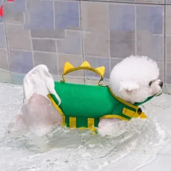 Dog Cat Life Vest Dog Life Jacket Fashion Sports & Outdoors Adjustable Breathable Soft Washable Comfortable Outdoor Party Dailywear Casual Daily Festival Dog Clothing for Golden Retriever Bulldog Pug