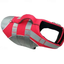 Dog Cat Life Vest Dog Life Jacket Fashion Cute Reflective Adjustable Soft Washable Comfortable Outdoor Sports Casual Daily Dog Clothing for Golden Retriever Corgi Beagle Shiba Inu Bichon Frise