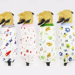 Dog Cat Pajamas Casual Sweet Winter Waterproof Breathable Soft Washable Comfortable Casual Daily Dog Clothing for Bichon Frise Pomeranian Baby Pet Papillon Small