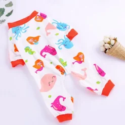 Dog Cat Pajamas Casual Sweet Winter Waterproof Breathable Soft Washable Comfortable Casual Daily Dog Clothing for Bichon Frise Pomeranian Baby Pet Papillon Small